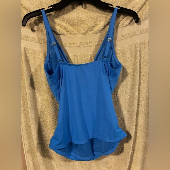 Bleu Rod Beattie Size 4 New Swim Tankini Top Fashionable Slimming - Picture 2 of 4